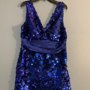 Blue Sparkly Dress